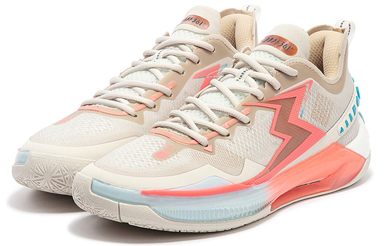361° BIG3 5.0 Quick PRO Qi Luo Game Ready Cushioning Slip Resistant Abrasion Resistant Breathable Low top