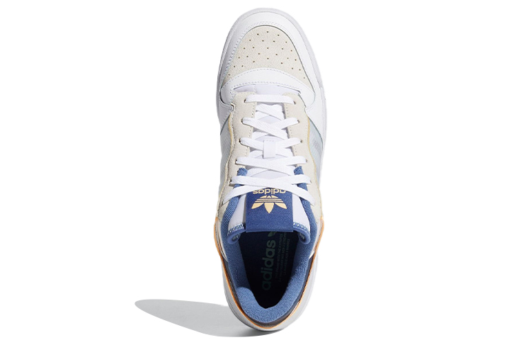 Кеды adidas originals FORUM Low TT (бело-синий) — Белый / синий — фото 5