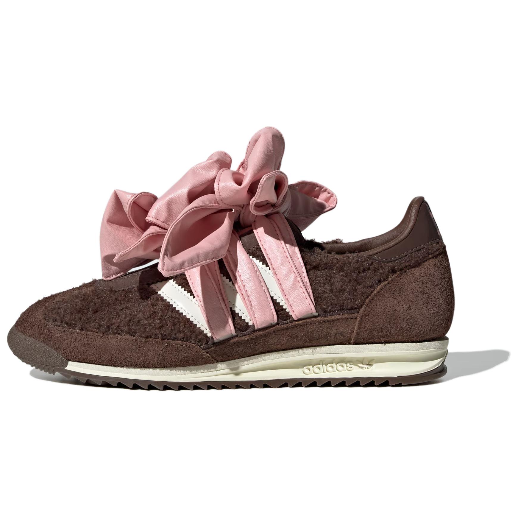 Кеды adidas originals x Caroline Hu SL 72 (коричневые)