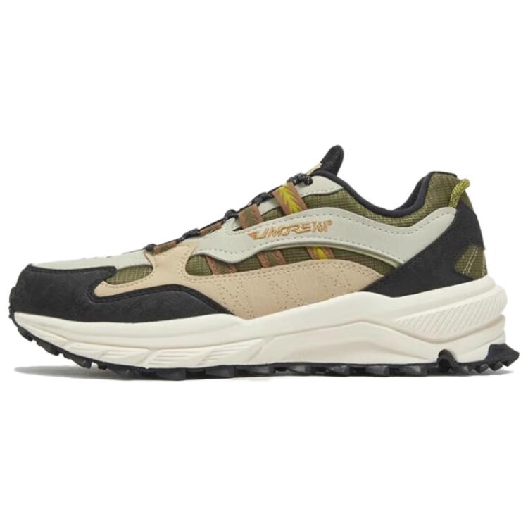 361° Abrasion Resistant Slip Resistant Abrasion Resistant Slip Resistant Low top Hiking Shoes Men’s Beige Green Black