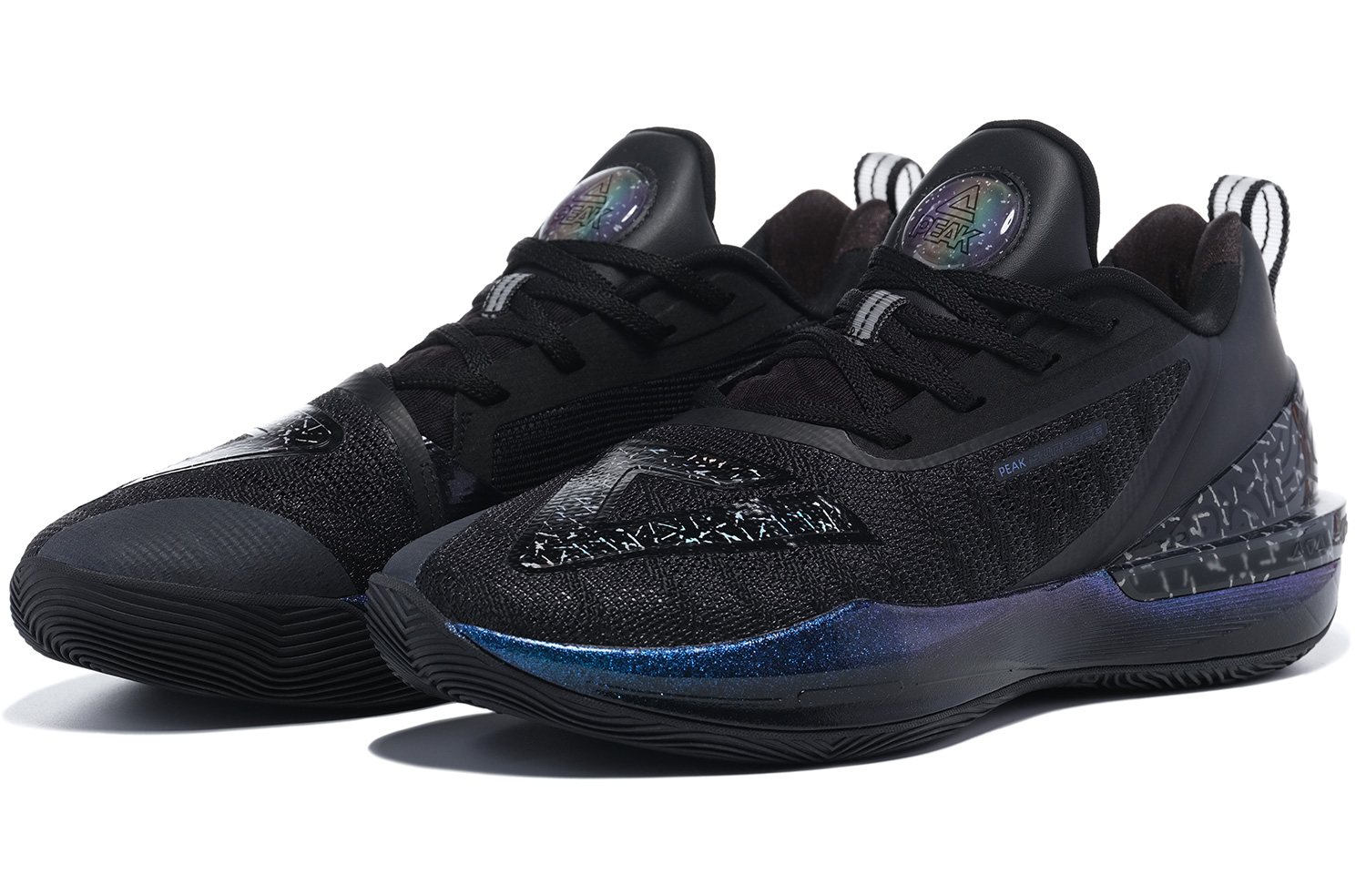 PEAK Taichi Triangle 3.0 Basketball Shoes Men’s Low Top All Black