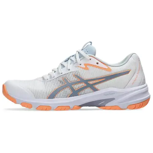 ASICS Netburner Professional Ff 4 White Grey Blue Women's
