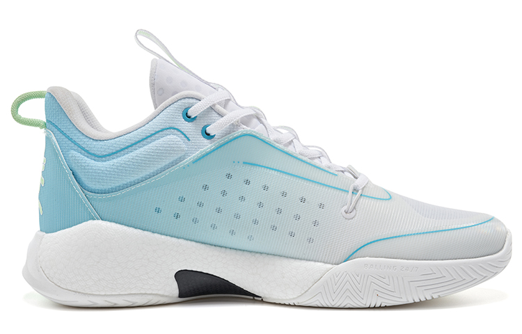 RIGORER Stopgo 2.0 Low top Basketball Shoes Men’s White Blue