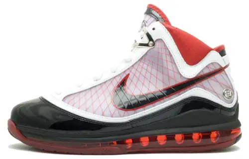 Nike LeBron 7 White/Black Varsity Red