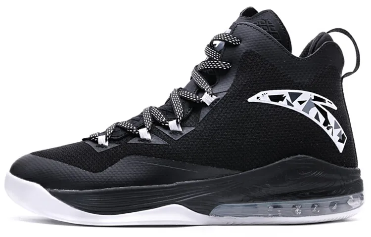 Anta The Shield 1 Synthetic Leather Cushioning Slip Resistant Abrasion Resistant Low top Basketball Shoes Men's