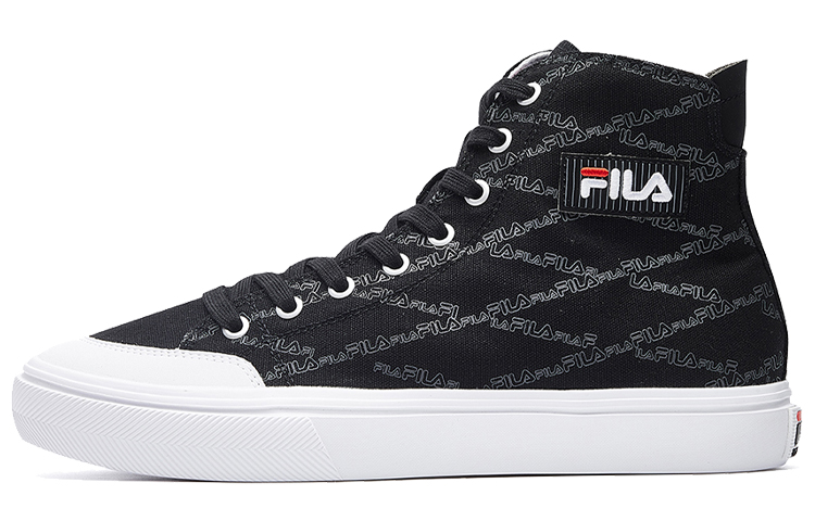 FILA Strada High top Canvas Shoes Black