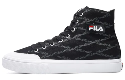 FILA Strada High top Canvas Shoes Black