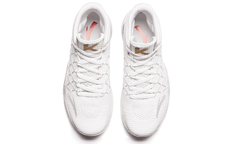 Anta KT3 Thompson FINALS High top Basketball Shoes Men’s White Gold