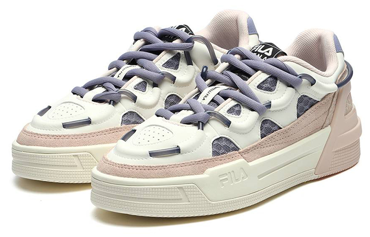 FILA Salto Shock Absorption Non Slip Low Tops Retro Pink Blue Women’s