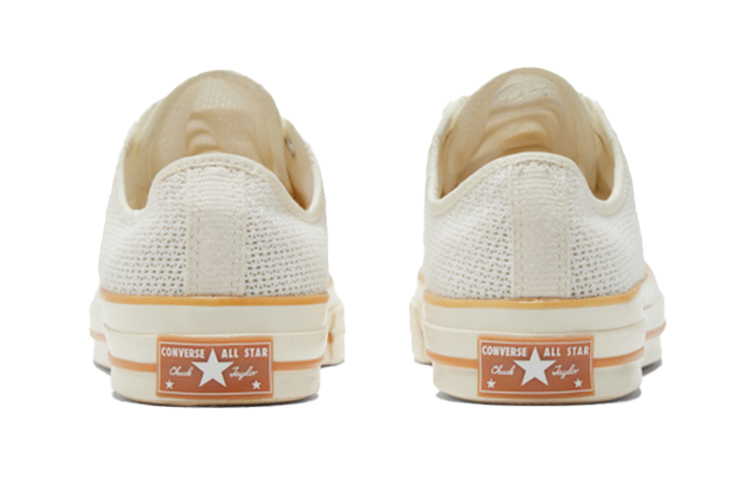 Кеды Converse 1970s Chuck Taylor All Star (бежево-оранжевые) — Бежевый / оранжевый — фото 5