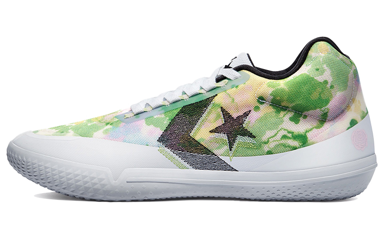 Кеды Converse All Star BB Evo (бело-зеленые)