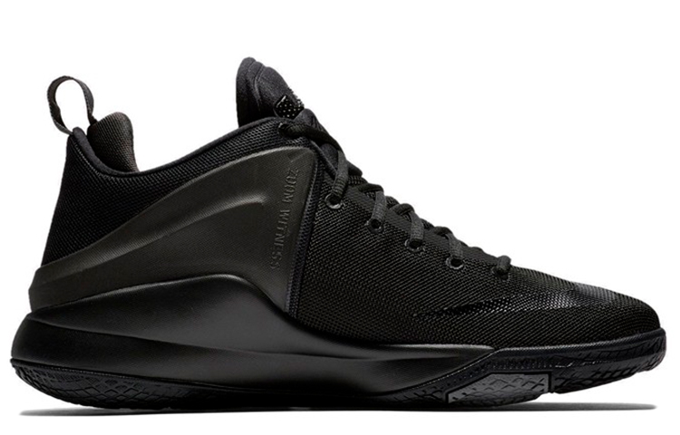Мужские кроссовки Nike Zoom Witness (черные) — фото 2