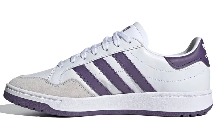 Adidas Originals Team Court 'Purple White Gray' Women's