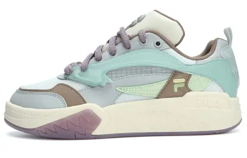 FILA FUSION Lifestyle Basketball Heritage Sneakers 'Blue White Purple' Women's