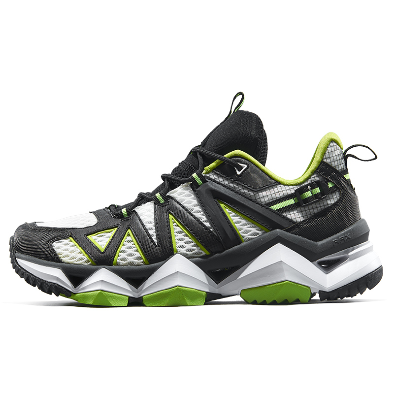 RAX Low top Outdoor Shoes Men’s White Green Black