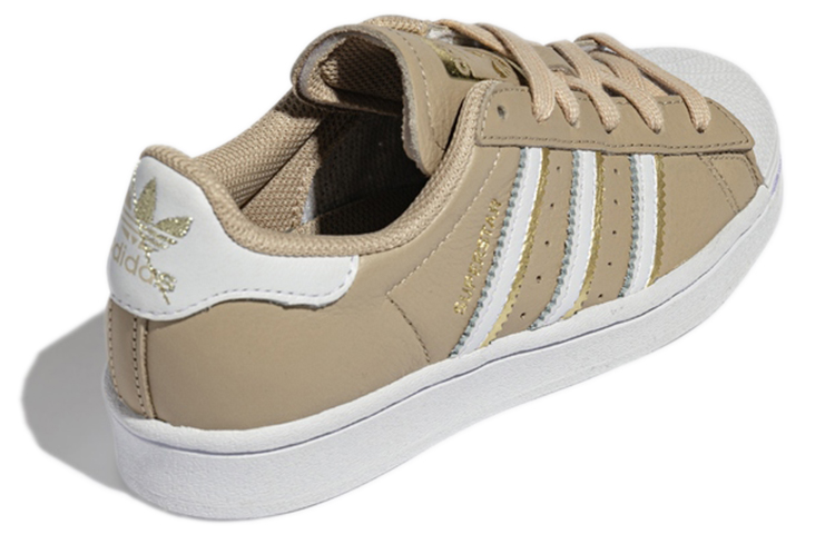 Женские кеды adidas originals Superstar W (коричневый) — фото 4