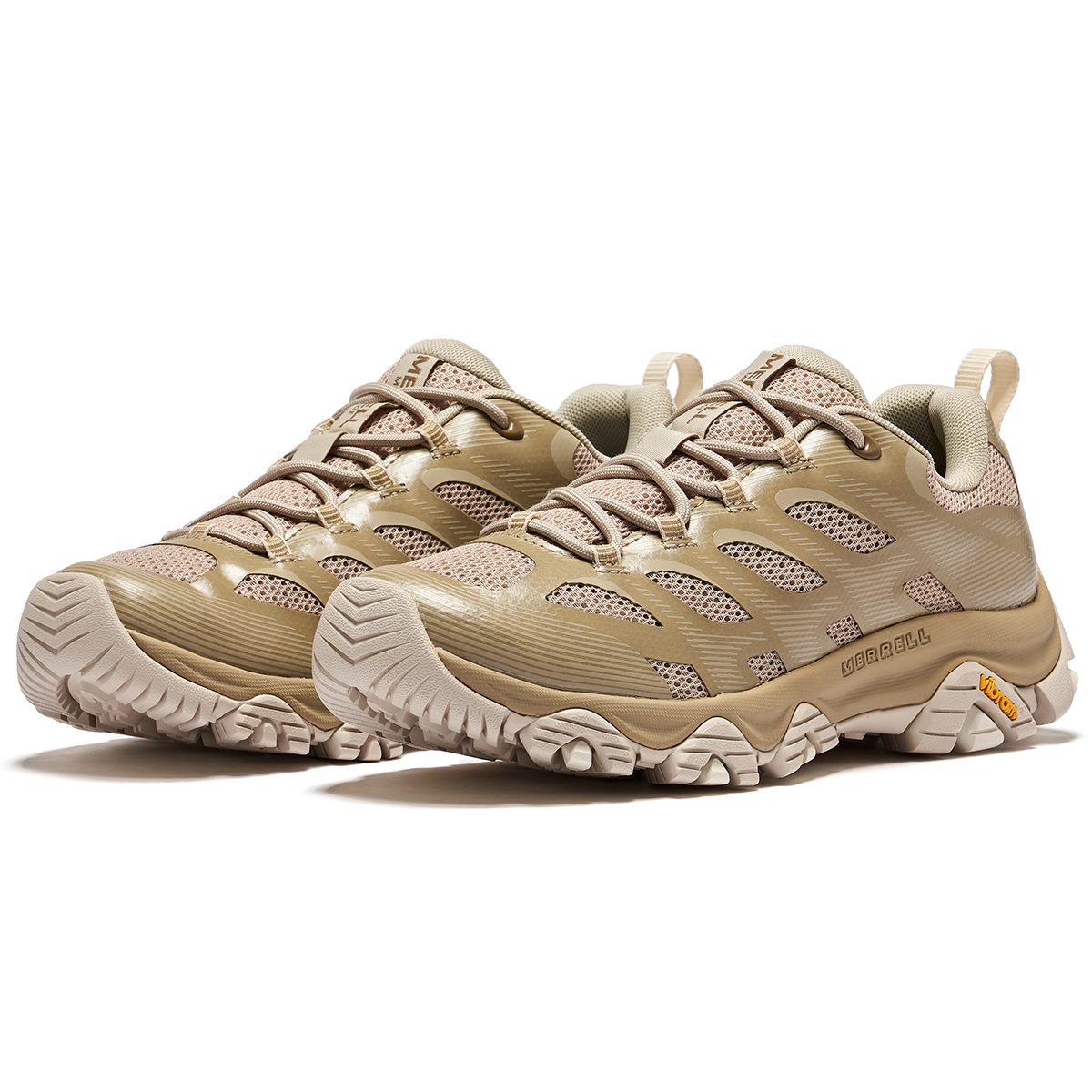 MERRELL Slip Resistant Abrasion Resistant Slip Resistant Abrasion Resistant Low top Mountaineering Shoes Men’s Brown