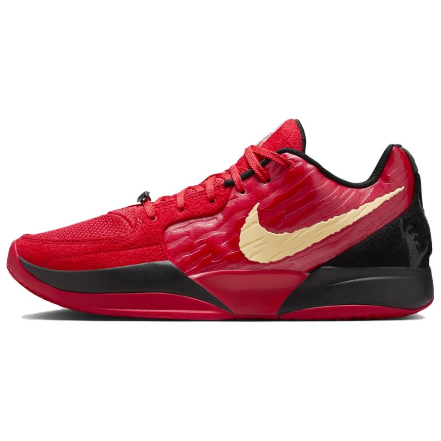 Nike Ja 2 Morant II "Nightmare" soft and comfortable non-slip and wear-resistant low-top basketball shoes men's red