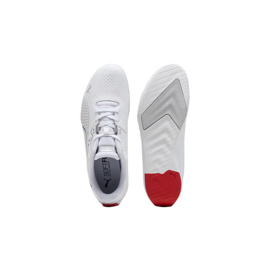 PUMA x BMW M Motorsport Drift Cat 11 Synthetic Leather Low top Training Shoes Unisex White