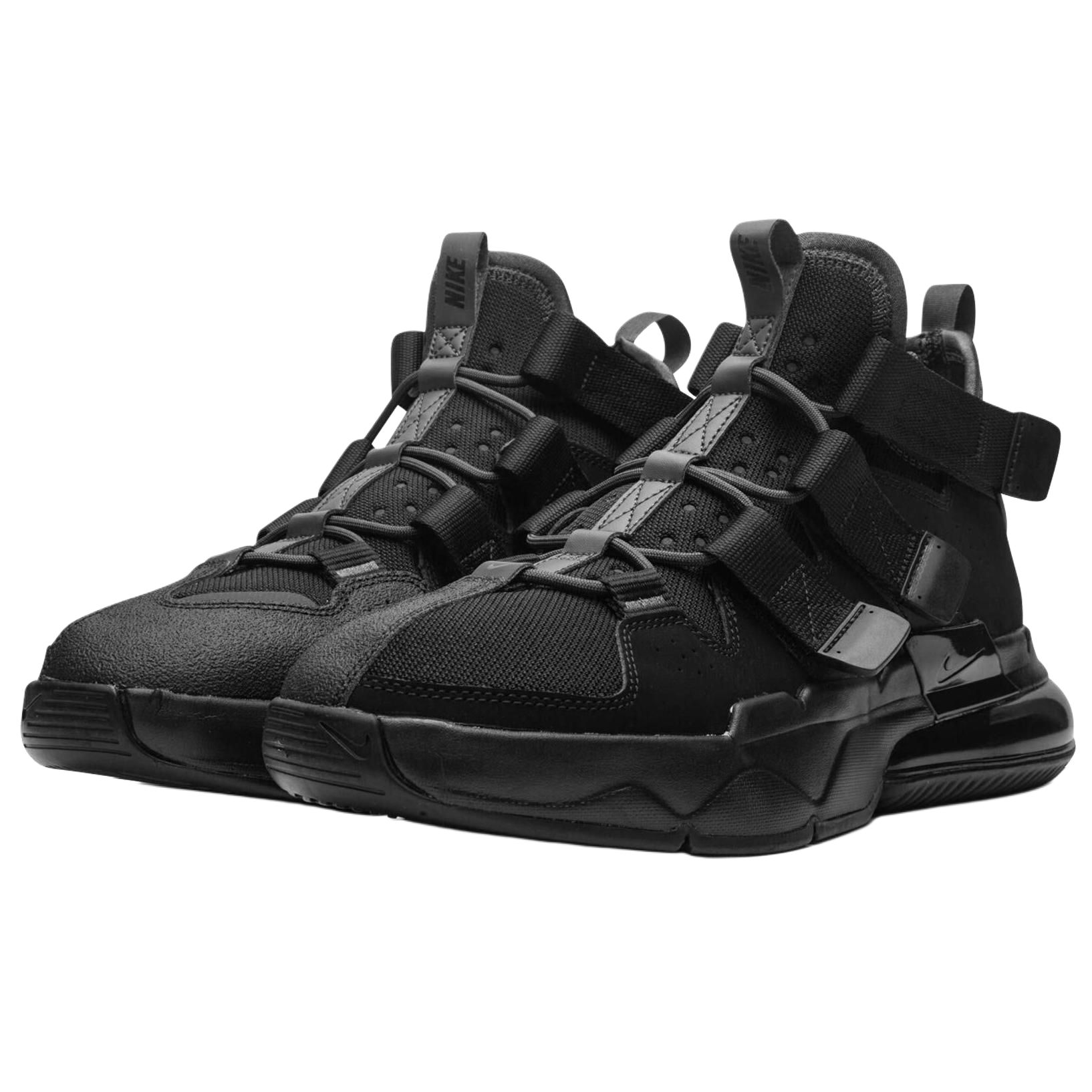Мужские кроссовки Nike Air Edge 270 Triple Black (черные) — фото 3
