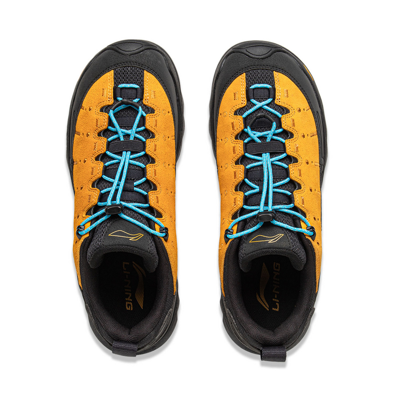 Li Ning Outdoor CF Tracing, Forest Grace SE Low top Hiking Shoes Unisex Umber Black
