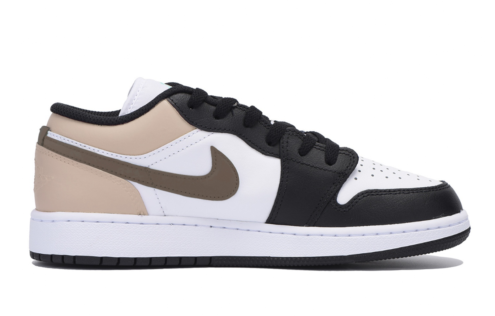 Jordan Air Jordan 1 Puppy Fragment, Year Of The Snake Abrasion Resistant Low top Vintage Basketball Shoes Men’s Black
