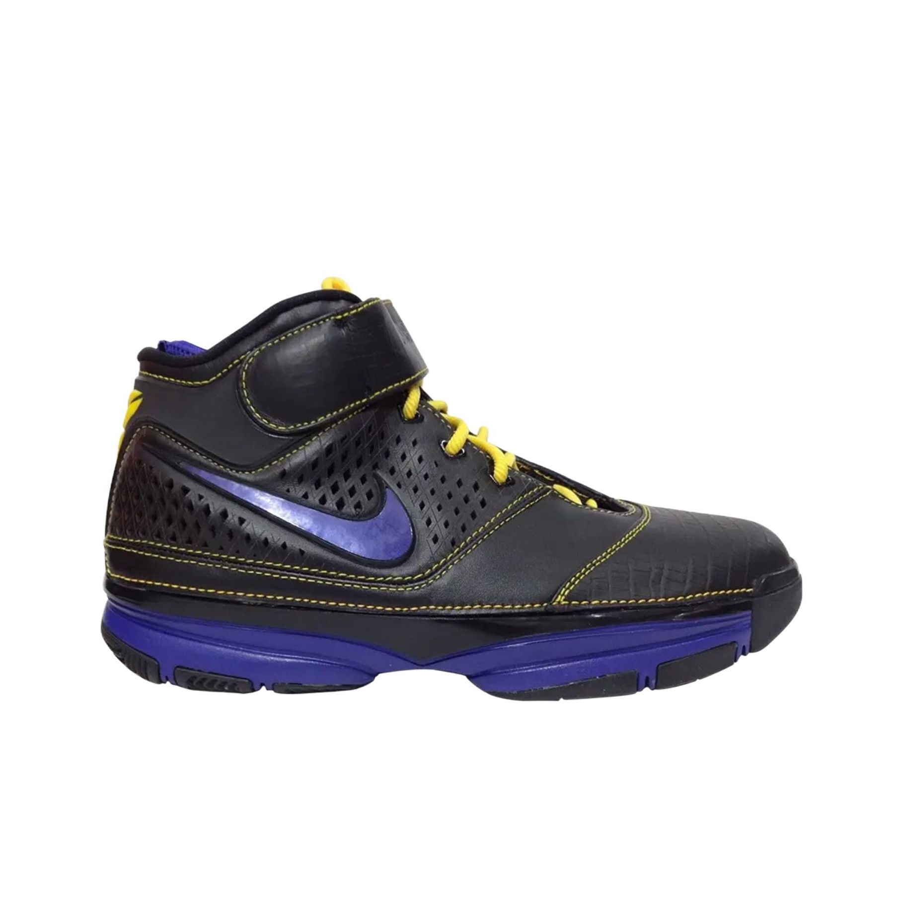 Мужские кроссовки Nike Zoom Kobe 2 (черные) — Чёрный — фото 2