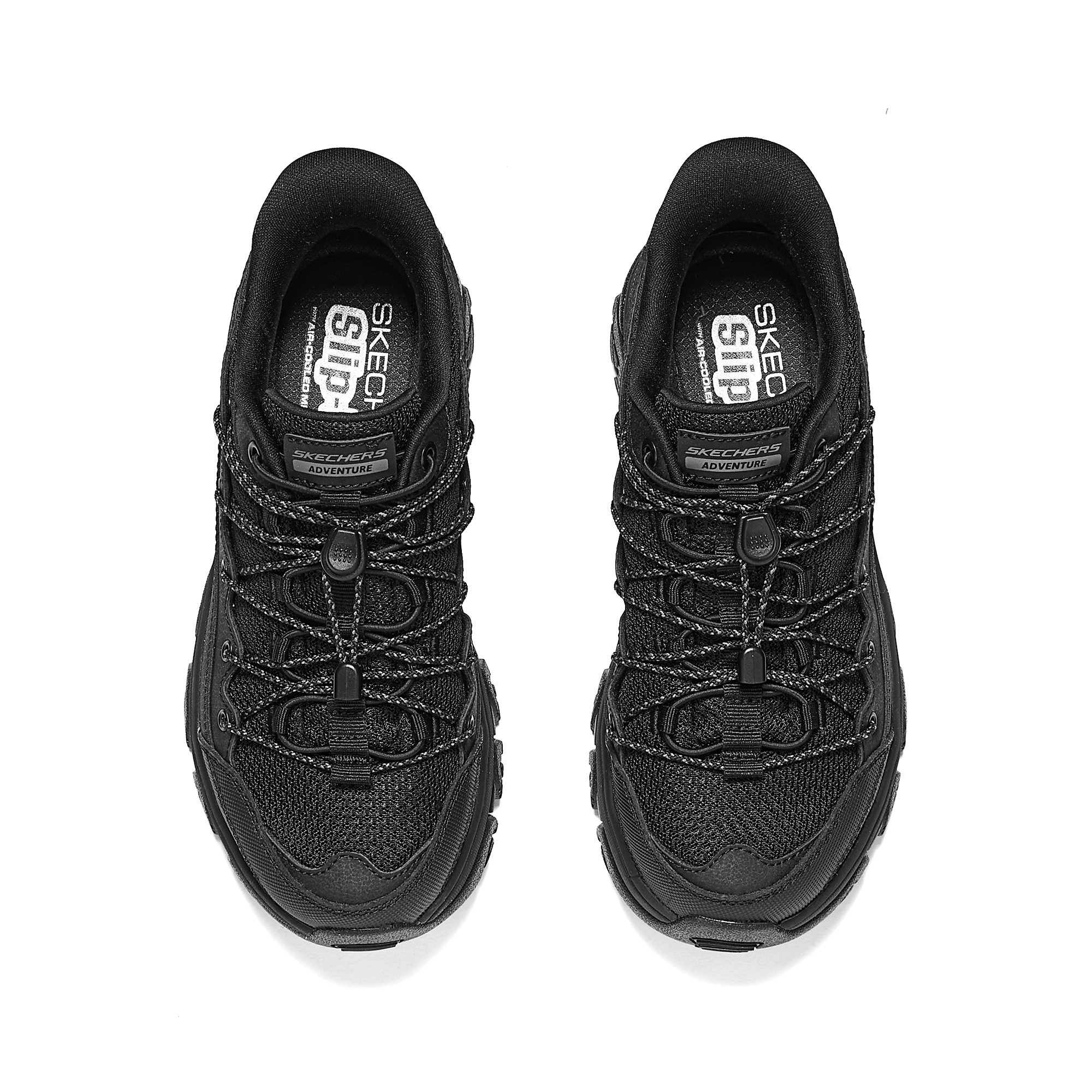 Skechers Adventurer Slip Resistant Abrasion Resistant Support Low top Mountaineering Hiking Shoes Women’s Black