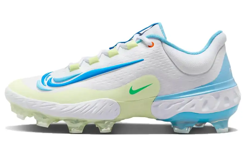 Nike Alpha Huarache Elite 4 Low Mcs 'White Aquarius Blue'