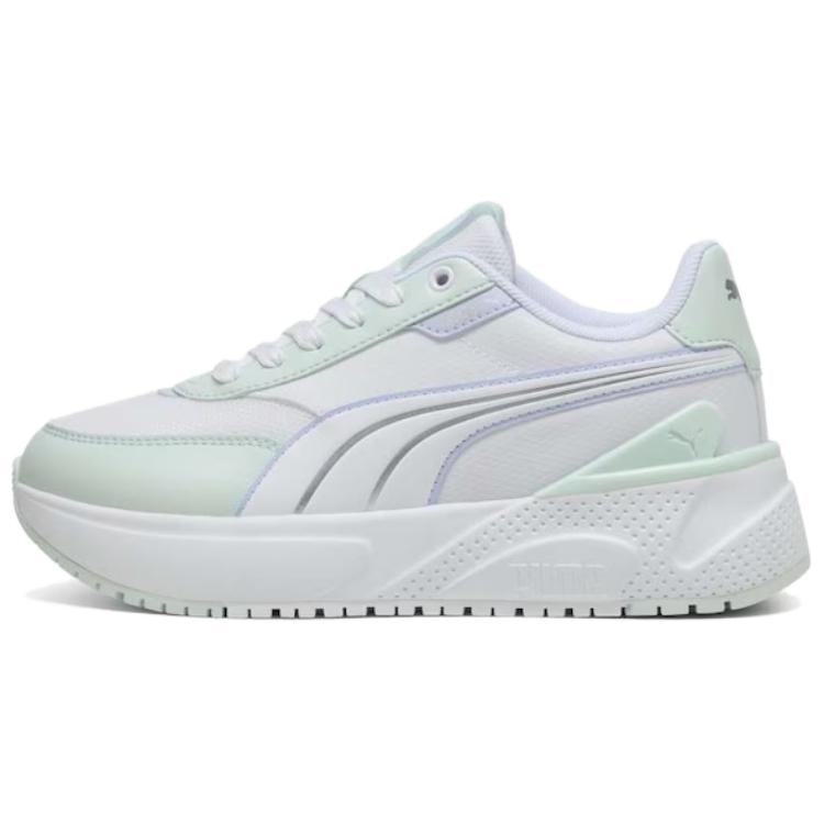 PUMA R78 Cushioning, Wear Resistant Low top Training Shoes Women's White