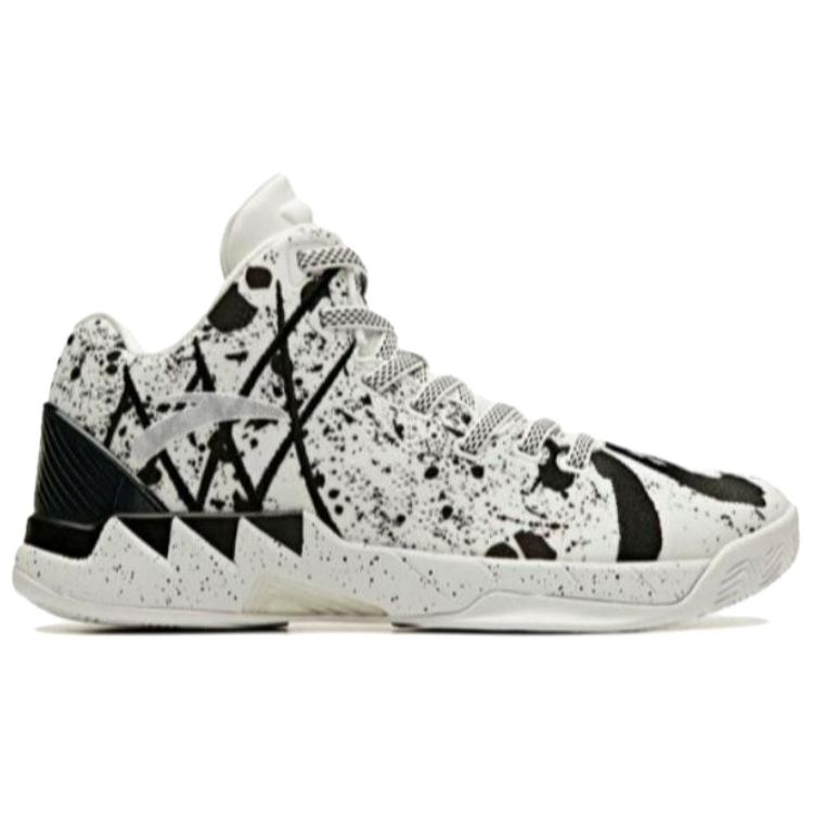Anta KT1 Abrasion Resistant Breathable Low top Basketball Shoes Men’s Black White