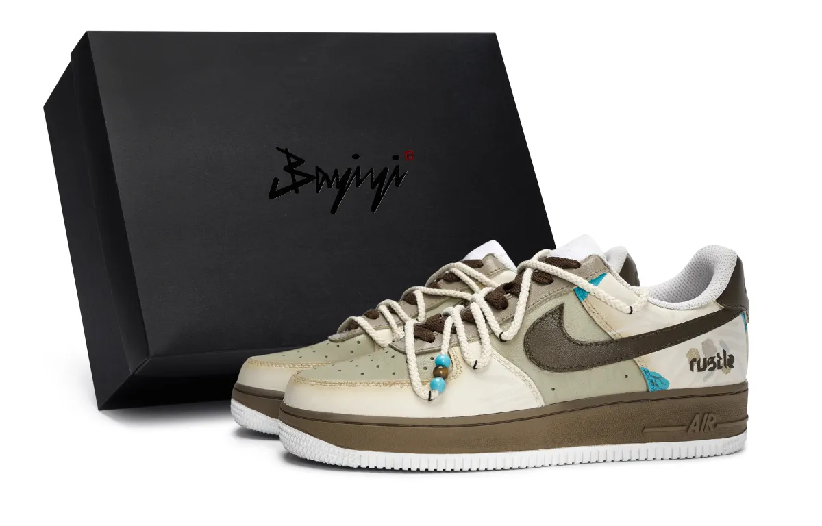 Nike Air Force 1 811 Manufacturing, Mountain Quartz, Special Shoe Box Slip Resistant Slip Resistant Low top