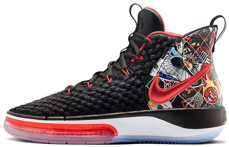 Мужские кроссовки Nike AlphaDunk "China Hoop Dreams" (черно-красный)