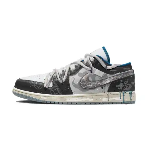 Jordan Air Jordan 1 Cushioning Slip Resistant Abrasion Resistant Cushioning Slip Resistant Abrasion Resistant Low top