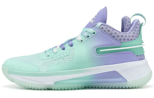 PEAK Flash 4 Taichi Cushioning Slip Resistant Abrasion Resistant Low top Performance Basketball Shoes Men's White Green