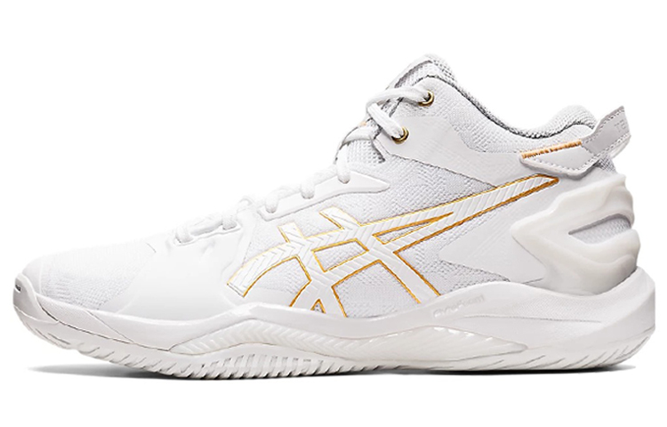 Кроссовки ASICS Asics Gel-burst 26 (бело-золотые)