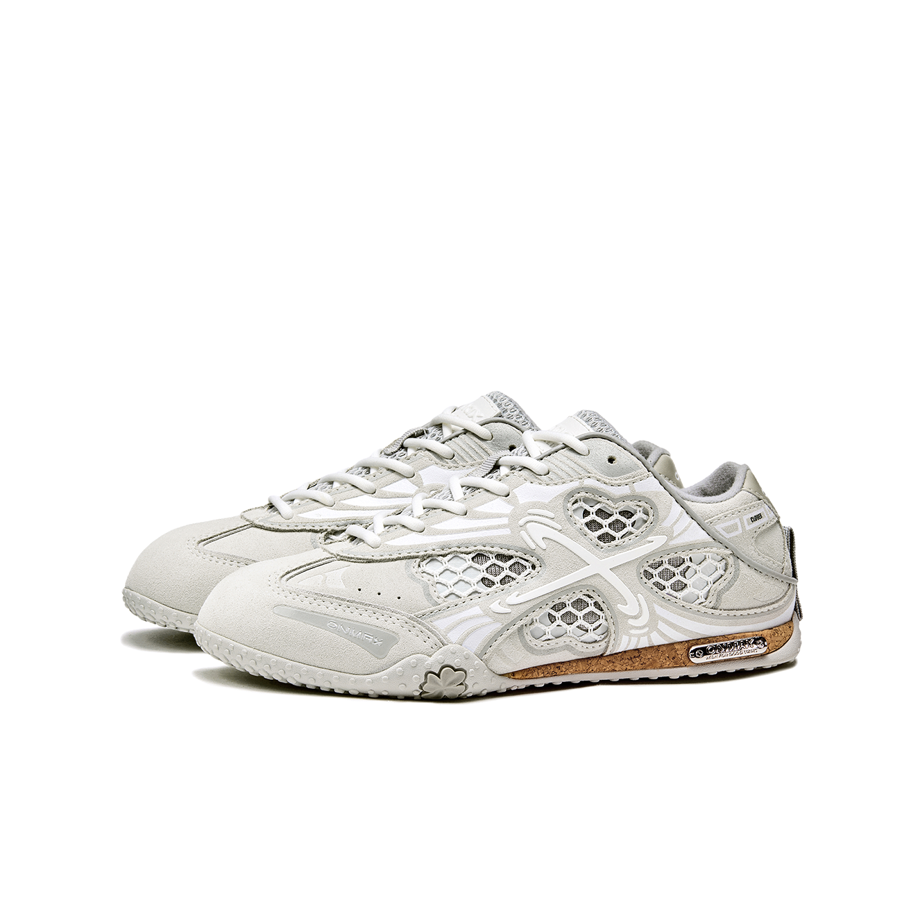 ON MAX Slip Resistant, Abrasion Resistant, Lightweight Low top Training Shoes Women’s White