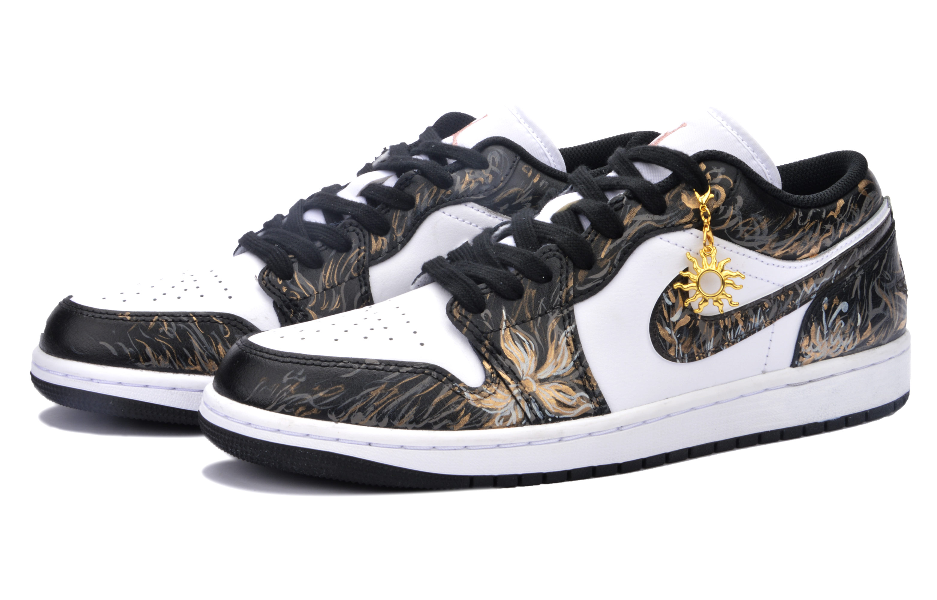 Jordan Air Jordan 1 Cushioning Abrasion Resistant Cushioning, Wear Resistant Low top Vintage Basketball Shoes Unisex