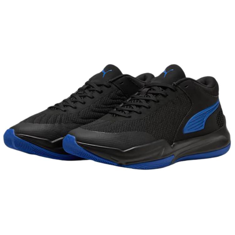 PUMA Court Pro 2 Mesh Breathable Lightweight Support Basketball Shoes Men’s Black Blue