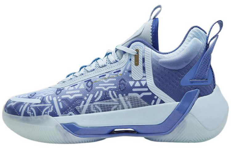 XTEP Levitation 6 Basketball Shoes Men’s Mid Top Blue