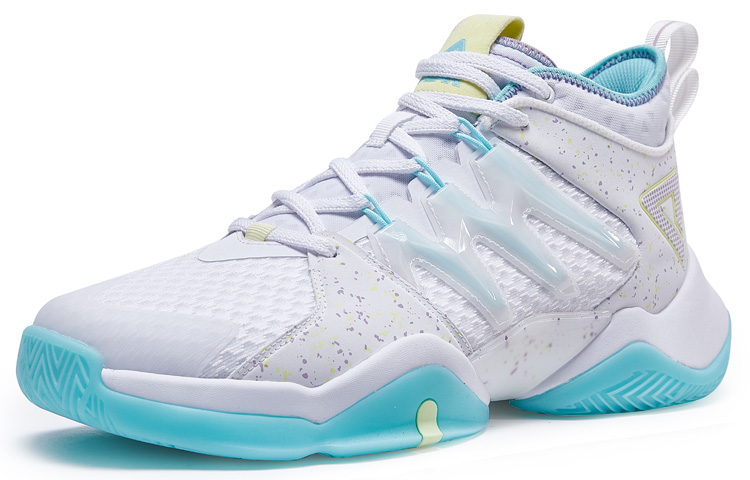 PEAK Taichi Lightning Cushioning Abrasion Resistant Cushioning, Wear Resistant Mid top Performance Basketball Shoes