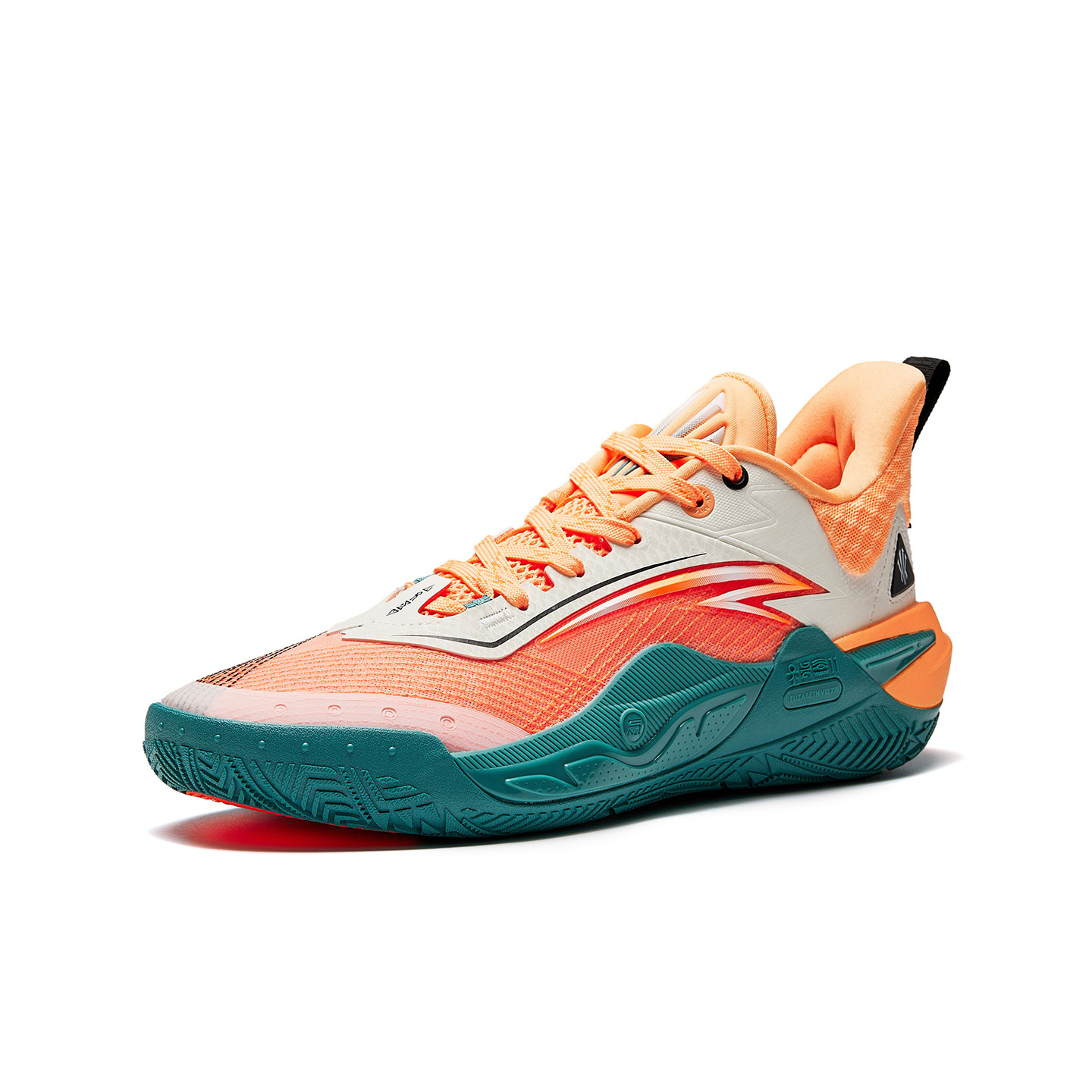 Anta KAI 1 SPEED Cushioning Slip Resistant Abrasion Resistant Anti Rollover Low top Nitrogen Technology, Midfoot TPU