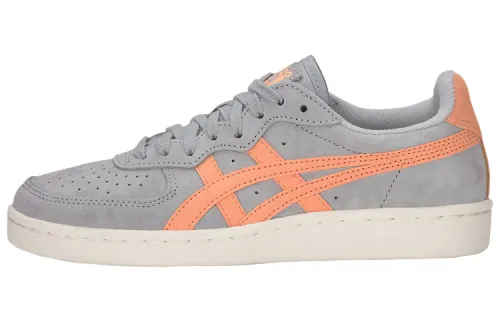Onitsuka Tiger GSM Split Suede Coverage Slip Resistant Low top Skateboard Shoes Unisex Gray Orange