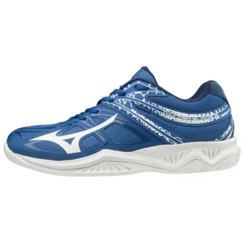 Mizuno Thunder Slip Resistant Abrasion Resistant Low top Training Shoes Unisex Blue White