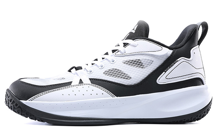 PEAK Cushioning Mid top Performance Basketball Shoes Men’s White Black