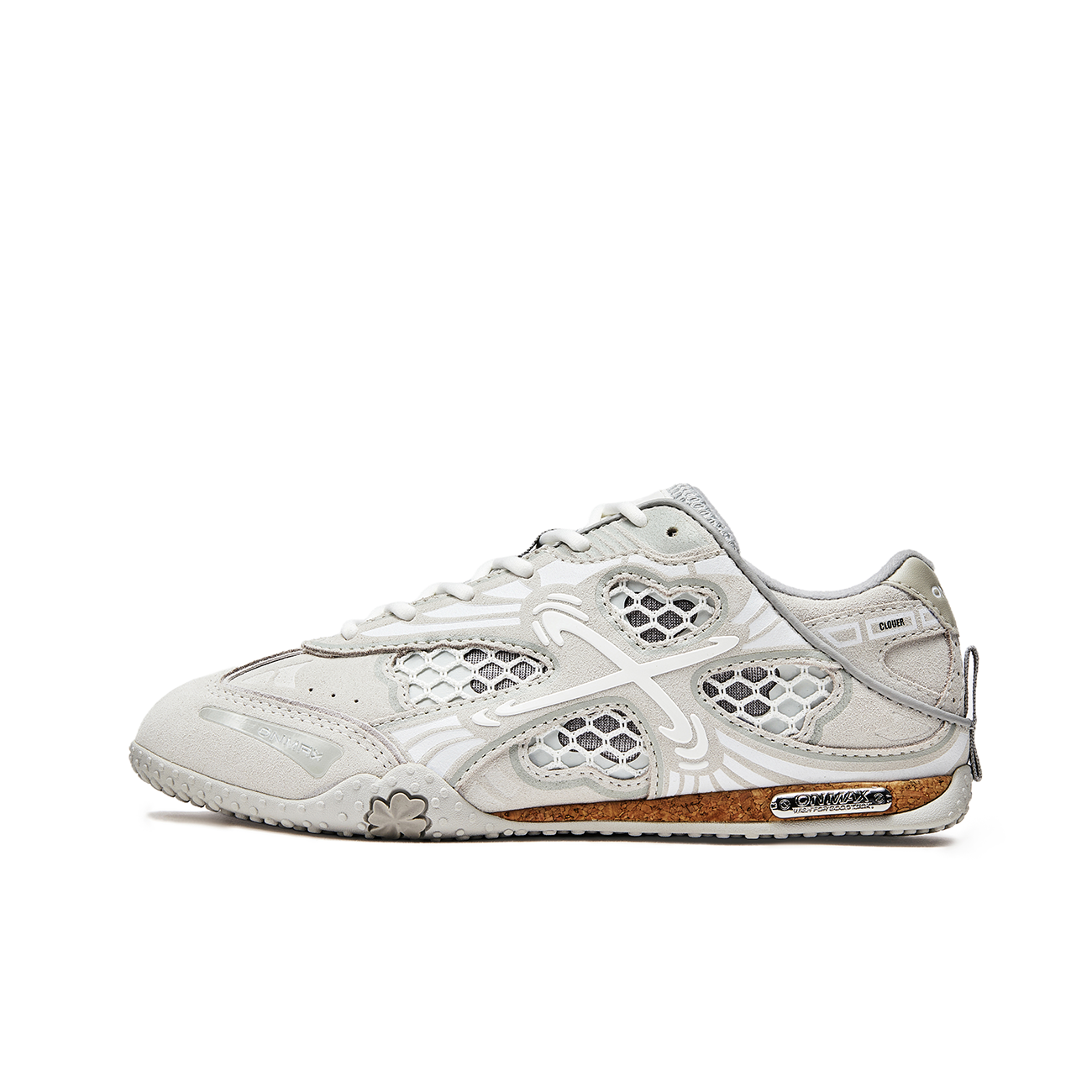 ON MAX Slip Resistant, Abrasion Resistant, Lightweight Low top Training Shoes Women’s White