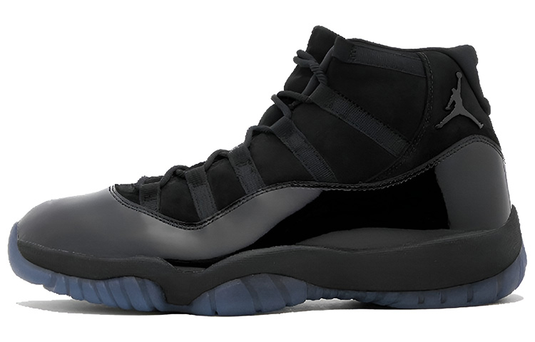 Jordan Air Jordan 11 retro cap and gown trendy high top retro basketball shoes men's black warrior
