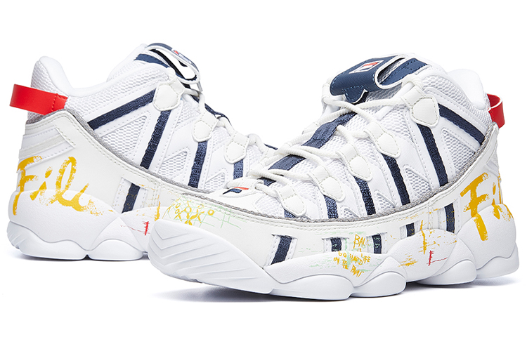 FILA FUSION Fila Spaghetti Classic White/Blue/Yellow Women’s