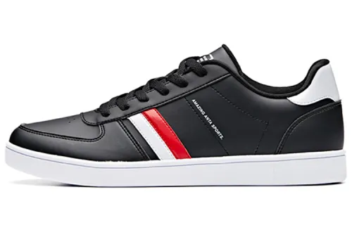 Anta Synthetic Leather Slip Resistant Quick Dry Impact Resistance Low top Skateboard Shoes Men's