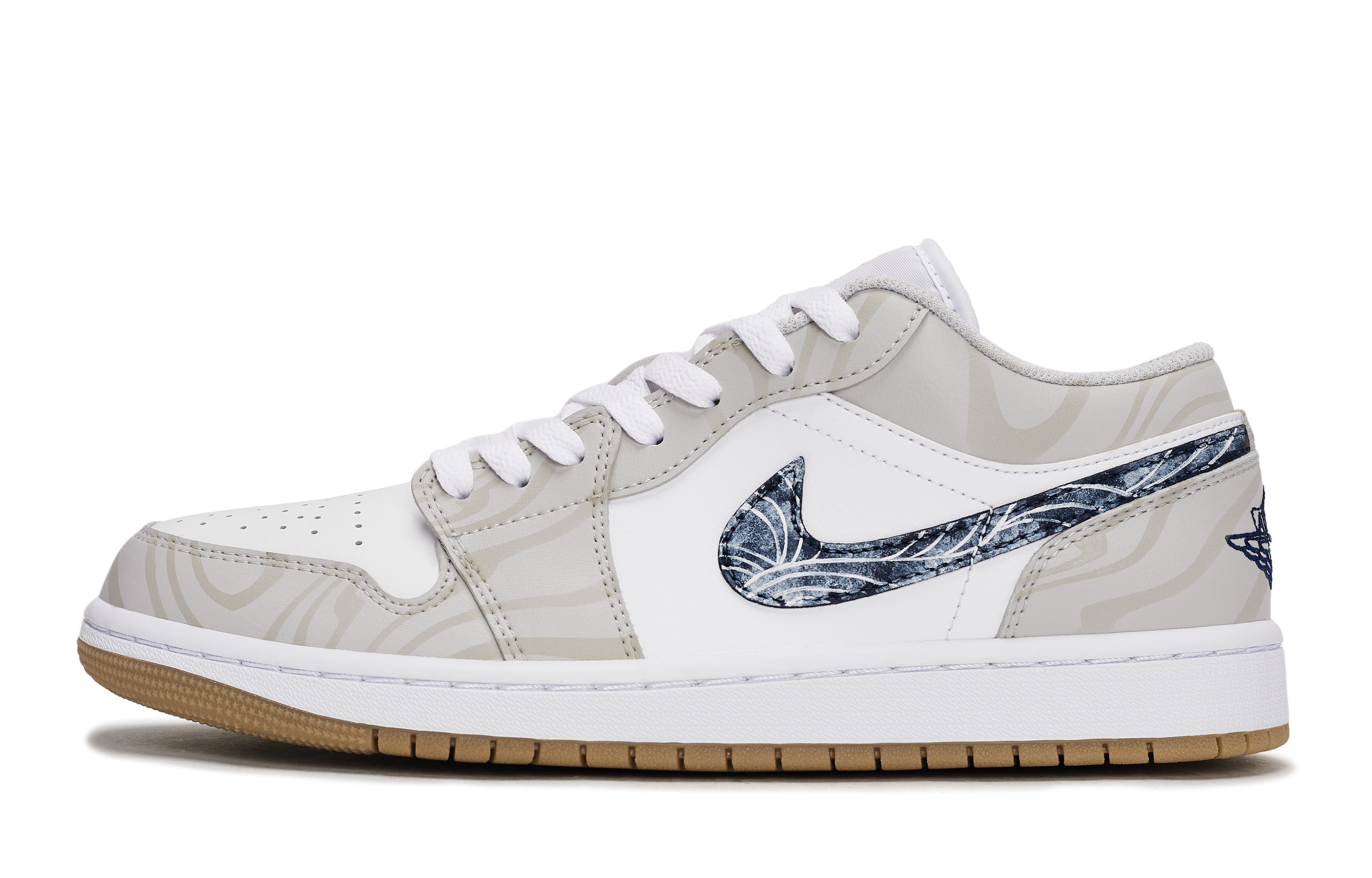 Jordan Air Jordan 1 811 Manufacturing, Coastal Line, Special Shoe Box Abrasion Resistant Abrasion Resistant Low top